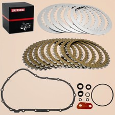 Clutch Friction Steel Plates &Gasket Kit for Harley Sportster 883 1200 2004-2019 picture