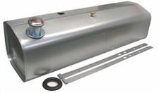 1928 1932 Chevy Alloy Coated Steel 15 Gallon Fuel Tank with Chrome Twist-on Cap picture