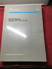 NOS Mercedes-Benz Service Manual - Engines 615 616 617.91 picture