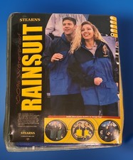 Stearns Outdoors Waterproof XXL Rainsuit In Sealed Blister Pack Model 8176 ROY picture