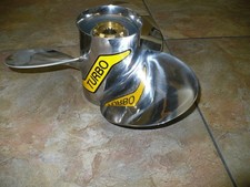 Mercury Stainless Steel propeller  14x13P Right picture