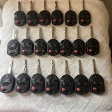 LOT OF 20 FORD REMOTE HEAD KEY FOB REMOTES 0022   3 & 4 BUTTONS picture