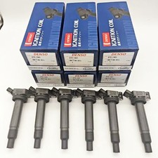 New 6x Denso Igintion Coils For 1999-2010 Toyota Lexus 90919-02234 673-1301 picture