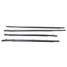 4Pcs Chrome Outside Window Moulding Weatherstrips For Honda Crosstour 2010-2015 picture