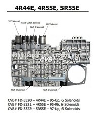 5R55E 4R44E 4R55E Transmission Valve Body w/ 6 Solenoids Explorer Ranger picture