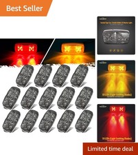 Versatile 14-Pack Double Bullseye LED Lights - Perfect for Trucks and Campers picture