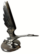 EARLY 1930s CADILLAC HERON RADIATOR CAP MASCOT picture