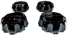2021-2026 GMC Sierra HD Denali Black Center Cap Pkg 84604598 Black Qty 4 OEM GM picture