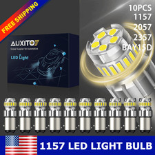 4x 1157 LED Tail Stop Brake Turn Signal Light Bulbs 2057 2357 BAY15D Bright Red picture