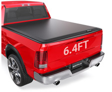 6.4/6.5ft Roll-Up Soft Tonneau Cover For 2003-2026 Ram 1500 2500 3500 Truck Bed picture