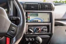 Carplay For Jeep Wrangler 1997-2002 Jeep TJ Apple Stereo Radio Android Nav Play picture