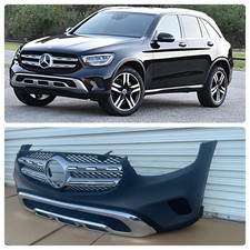 2020-2023 MERCEDES GLC300 FRONT BUMPER COVER ASSEMBLY Compete Set picture