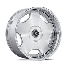 22x9 Asanti Forged AS Regime Brushed Chrome Wheel 5x112/5x120 (25mm) picture