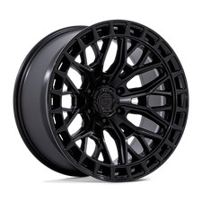 17x9 Fuel FC869 Sigma Blackout Black Wheels 6x5.5 (-12mm) Set of 4 picture