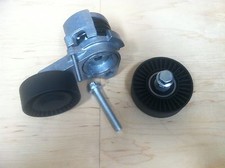 Bmw Belt Tensioner + idler Deflection Pulley 1128860 +11288196 New picture