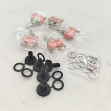 5X SPST Solid Metal Toggle Switch ON/OFF Single Pole 12V for Marine & Automotive picture