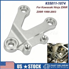 Left Foot Peg Footrest Bracket For Kawasaki Ninja ZX-6R ZX-9R ZZR600 1998-2008 picture