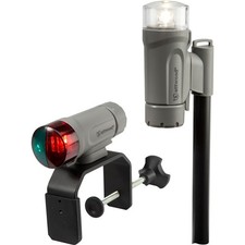 Attwood Marine Clamp-On Portable Led Light Kit - Gray 14190-7 picture