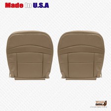 1995-2001 For Ford Explorer Limited Leatherette Front Bottoms Seat Covers Tan picture