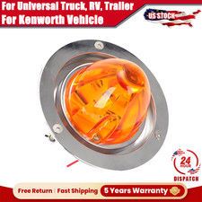 Front Left Upgraded Watermelon Lamp Bracket W/ Light For Kenworth Vehicle RV US picture