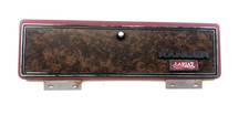 73-79 Red/Woodgrain Glove Box Door w/ Ranger Lariat Emblem Ford F100 F150 F250 picture