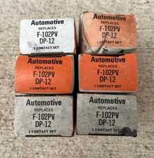 Automotive F-102PV Condenser Contact Set Ignition Points F102PV - LOT OF 5 picture
