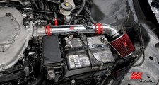 2pc Red Air Intake System Kit & Filter For 2007-2013 Acura MDX 3.7L V6 picture