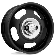 VN506 American Racing Wheels 17x7/17x8 Satin Black Rims (4pcs) C3 picture