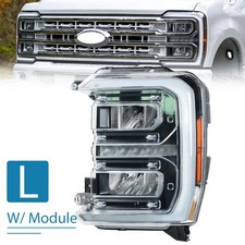 For 2023-2026 Ford F-250 Super Duty LED Headlight W/ Bulb Left Driver Side picture