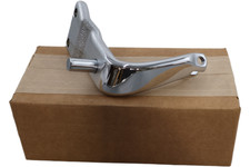 50649-90 NEW OEM 1991-2017 HARLEY-DAVIDSON FXD DYNA FOOTPEG MOUNT BRACKET CHROME picture