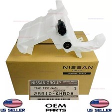 Genuine Washer Reservoir Windshield Wiper Tank With Motor OEM Nissan Infiniti picture