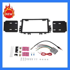 Double Din Stereo Radio Install Dash Kit w Antenna Adapter Wire Harness For GMC picture