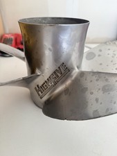 High Five Stainless Steel Boat Propeller 17 Pitch 5 Blade picture