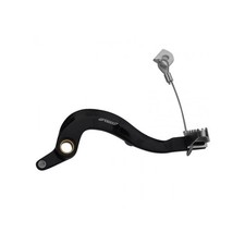 TMV Aluminum Brake Pedal - Black/Steel picture