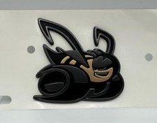 24-26 Dodge Charger Scat Pack Right Fender Emblem Dark Factory Mopar New Oem picture