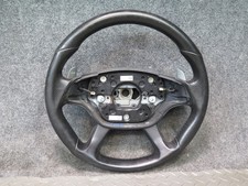 07-09 MERCEDES W221 S63 AMG SPORT LEATHER STEERING W PADDLES BLACK OEM picture