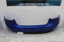 2017-2019 JAGUAR XE Rear Bumper Cover W/o Rebar Light Scratches W/Park Assist picture