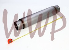 Universal Stainless Steel High Flow Turbo Exhaust Muffler 5