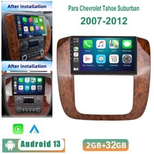 9'' Para Chevrolet Tahoe Suburban 2007-2012 Carplay Android 13 Car Stereo Radio picture