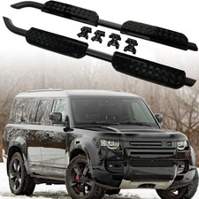 For Land Rover Defender 110 2020-2024 Side Step Nerf Bars Running Board Aluminum picture