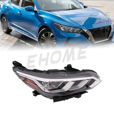 Passenger Right Side Headlight For Nissan Sentra S/SV 2020-2022 Halogen picture