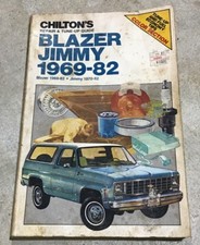 Chilton’s Blazer  Jimmy 1969-82 Chilton’s Repair & Tune-upguide picture
