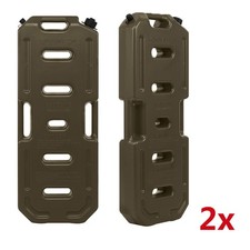 2x 20L 5 Gallon Fuel Can Emergency Backup Gas Tank Fit For Jeep Offroad SUV ATV picture