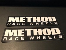 METHOD RACE WHEELS DECALS STICKERS 2PC SET overland offroad ultra4 BITD racing picture