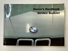 1985 BMW Owner’s Handbook Service Booklet OEM West Germany P/N 01 41 9 699 381 picture