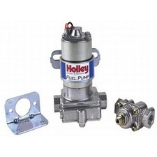 Holley 12-802-1 110 GPH Universal Blue 12v Electric Fuel Pump w/ Regulator picture