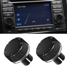 2PCS Radio Knob Button Volume Tuner FOR NISSAN QASHQAI JUKE X-TRAIL NOTE MICRA picture