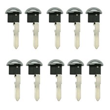 New Uncut Smart Emergency Key Blade Replacement for Mazda Scion Toyota (10 Pack) picture