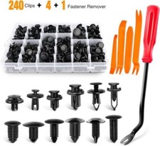 240pcs Auto Car Bumper Retainer Clips Kit Fastener Remover Push Pin Rivet Screw picture