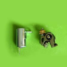 Condenser & Contact Point Kit tune up 1969-95 Kawasaki kd100 ke100 ke125 kd125  picture